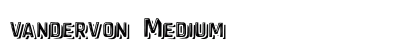 vandervon Medium font free download