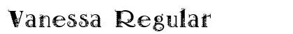 Vanessa Regular font free download