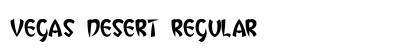 Vegas Desert Regular font free download