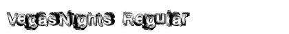 VegasNights Regular font free download