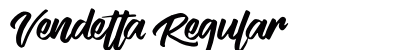Vendetta Regular font free download
