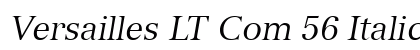 Versailles LT Com 56 Italic font free download