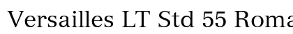 Versailles LT Std 55 Roman Preview