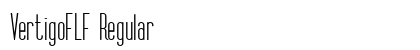 VertigoFLF Regular font free download