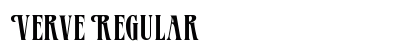 Verve Regular Font Verve Regular Font Preview