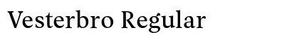 Vesterbro Regular Preview