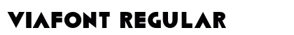 Viafont Regular Font Preview