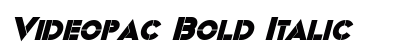 Videopac Bold Italic font free download