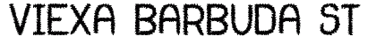 Viexa Barbuda St Regular font free download