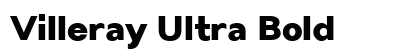 Villeray Ultra Bold font free download