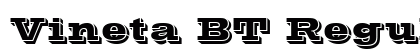 Vineta BT Regular font free download