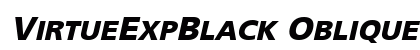 VirtueExpBlack Oblique preview