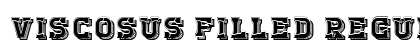 Viscosus Filled Regular font free download