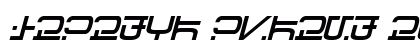 Visitor Script Italic preview