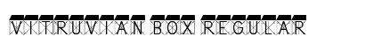 Vitruvian Box Regular font free download
