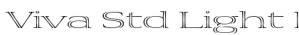 Viva Std Light ExtraExtended font free download