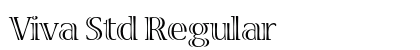 Viva Std Regular font free download