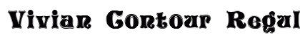Vivian Contour Regular font free download