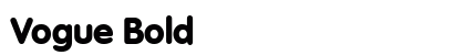 Vogue Bold font free download