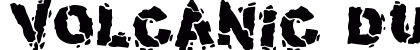 Volcanic Dungeon Regular Font Preview