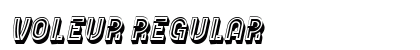Voleur Regular font free download