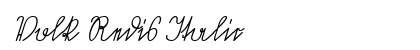 Volk Redis Italic Preview