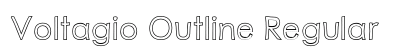 Voltagio Outline Regular font free download