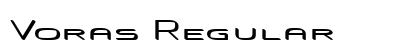 Voras Regular font free download