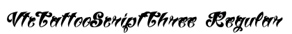 VtcTattooScriptThree Regular Preview