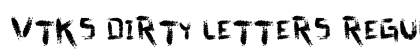 vtks dirty letters Regular preview vtks dirty letters Regular preview