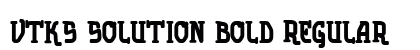 vtks solution bold Regular