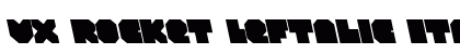 VX Rocket Leftalic Italic preview