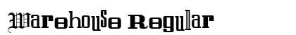 Warehouse Regular font free download