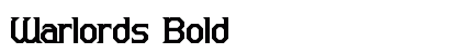 Warlords Bold font free download