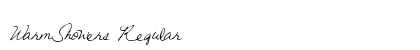 WarmShowers Regular Font WarmShowers Regular Font Preview