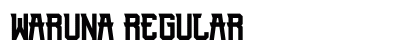 Waruna Regular font free download