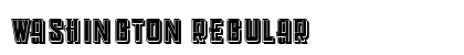 Washington Regular Font Preview Washington Regular Font Preview