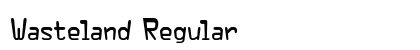 Wasteland Regular font free download