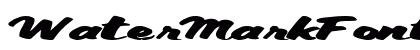 WaterMarkFont Regular font free download
