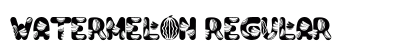 Watermelon Regular font free download