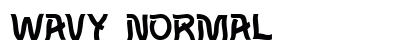 Wavy Normal font free download