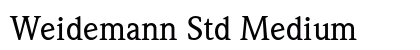 Weidemann Std Medium Preview