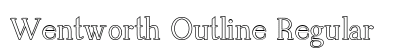 Wentworth Outline Regular font free download