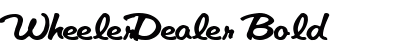 WheelerDealer Bold Preview