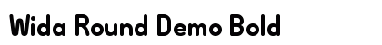 Wida Round Demo Bold font free download