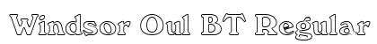 Windsor Oul BT Regular font free download