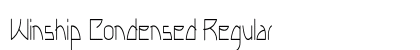 Winship Condensed Regular Preview