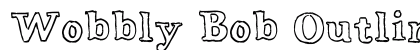 Wobbly Bob Outline Regular font free download
