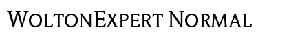 WoltonExpert Normal font free download