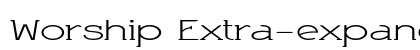 Worship Extra-expanded Regular Preview